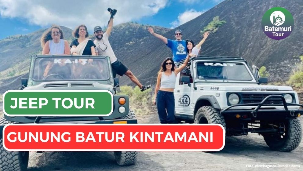 Baru !! Jeep Tour Gunung Batur Nikmati Pesona Black Sand & Lava, Sudah Pernah Kesini?